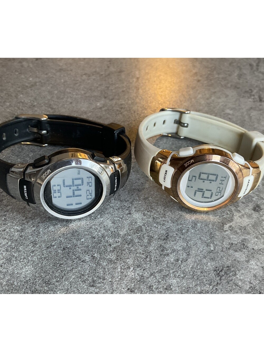 Beautiful Pair of Armitron Womens Digital Watches Both Watches Run Great Bin O